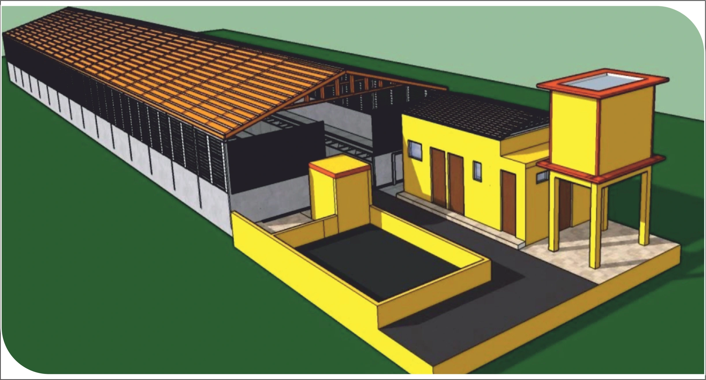 मुख्य अस्पताल भवन