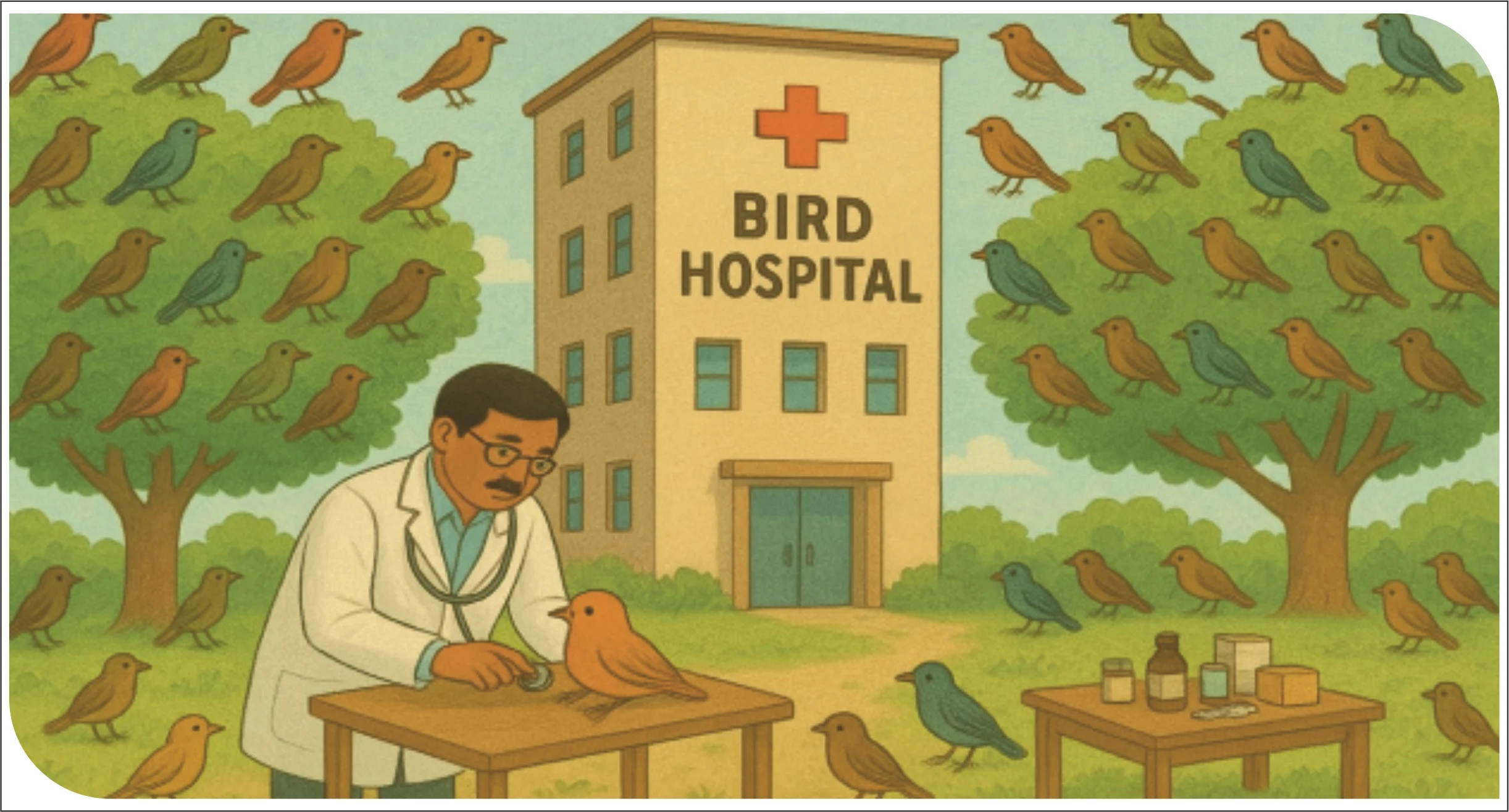 पक्षी अस्पताल भवन